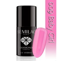 Semilac UV Hybrid lakier hybrydowy 009 Baby Girl 7ml