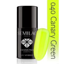 Semilac UV Hybrid lakier hybrydowy 040 Canary Green 7ml