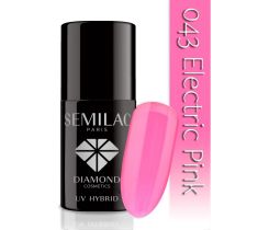 Semilac UV Hybrid lakier hybrydowy 043 Electric Pink 7ml
