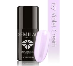 Semilac UV Hybrid lakier hybrydowy 127 Violet Cream 7ml