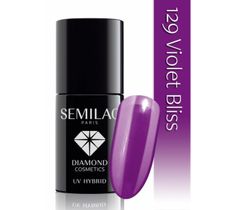 Semilac UV Hybrid lakier hybrydowy 129 Violet Bliss 7ml