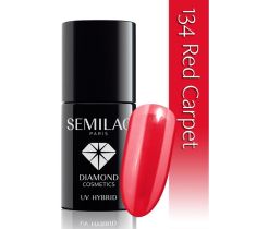 Semilac UV Hybrid lakier hybrydowy 134 Red Carpet 7ml