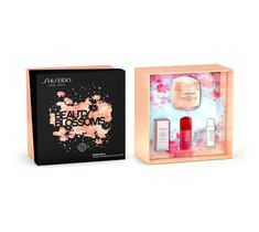 Shiseido Beauty Blossoms zestaw Benefiance Wrinkle Smoothing day cream  SPF 25 50ml + Power Infusing 10ml + Treatment Softener Enriched 7ml + Clarifying Cleansing Foam 5ml (1 szt.)