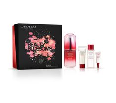 Shiseido Beauty Blossoms zestaw Ultimune Power Infusing Concentrate 50ml + Power Infusing Eye Concentrate 3ml + Treatment Softener 30ml + Clarifying Cleansing Foam 15ml (1 szt.)