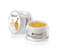 Silcare Quin So Sweet & Natural Lip Scrub peeling do ust Orange (15 g)