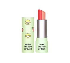 Skin79 Animal Two-Tone Lip Balm balsam do ust w sztyfcie Peach Cat (3.8 g)