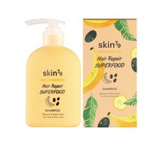 Skin79 – Hair Repair Superfood Shampoo szampon do cienkich i rzadkich włosów Banana & Black Bean (230 ml)