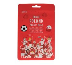 SKIN 79 Fan of Poland maska w płacie 2018 World Cup nawilżająco-kojąca 1 szt.