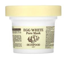 SKINFOOD Egg White Pore Mask głęboko oczyszczająca maska do walki z rozszerzonymi porami 125g