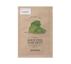SkinFood Kale Sous Vide Mask Sheet odświeżająco-nawilżająca maseczka w płachcie (22 g)