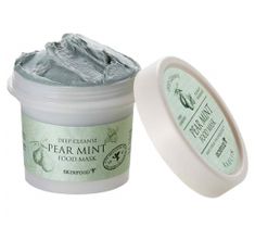 SkinFood Pear Mint Foot Mask kremowa maska z ekstraktem z gruszki do cery tłustej (120 g)
