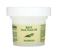 Skinfood Rice Mask Wash Off rozjaśniająco-rozświetlająca ryżowa maska do twarzy (100 g)
