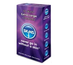 Skins Extra Large Condoms prezerwatywy powiększone 57mm (12 szt.)