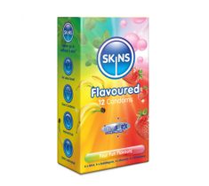 Skins Flavoures Condoms smakowe prezerwatywy (12 szt.)