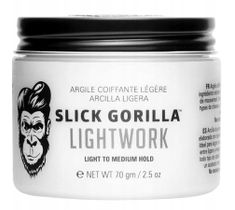 Slick Gorilla Lightwork matowa glinka do włosów 70g