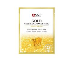 SNP Gold Collagen Ampoule Mask ujędrniająca maska w płachcie z kolagenem i złotem (25 ml)