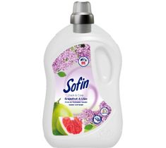 Sofin Fresh & Care płyn do płukania tkanin Grapefruit & Lilac 3.3l
