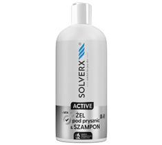 Solverx Active żel pod prysznic i szampon 2w1 dla mężczyzn (400 ml)