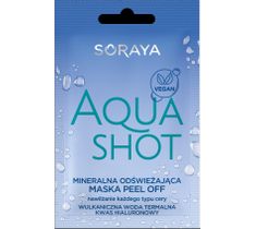 Soraya – Aquashot Mineralna odświeżająca maska peel off (6 g)