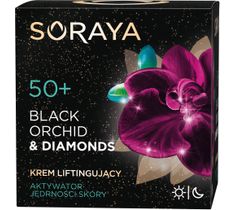 Soraya Black Orchid & Diamonds 50+ Krem liftingujący na dzień i noc 50 ml