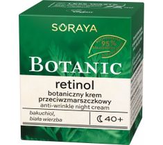 Soraya Botanic Retinol 40+ botaniczny krem przeciwzmarszczkowy na noc (75 ml)