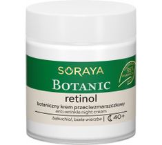 Soraya Botanic Retinol 40+ botaniczny krem przeciwzmarszczkowy na noc (75 ml)