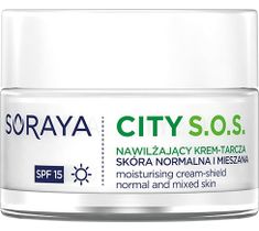 Soraya City S.O.S. Nawilżający krem tarcza na dzień SPF15 - cera normalna i mieszana 50 ml