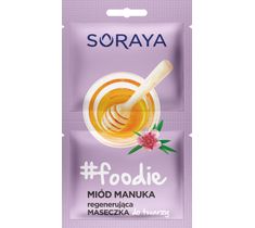 Soraya Foodie Miód Manuka maseczka do twarzy regenerująca 2 x 5 ml