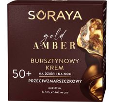 Soraya Gold Amber 50+ Bursztynowy Krem przeciwzmarszczkowy na dzień i noc (50 ml)