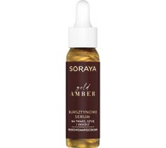 Soraya Gold Amber Bursztynowe Serum przeciwzmarszczkowe na twarz, szyję i dekolt (30 ml)
