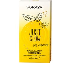 Soraya Just Glow – nawilżający hydrożel do cery mieszanej i tłustej z witaminą C (50 ml)