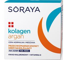 Soraya Kolagen Argan krem nawilżający przeciwzmarszczkowy na dzień i noc 50 ml