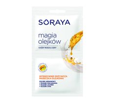 Soraya Magia Olejków maseczka do każdego rodzaju cery olejkowa intensywnie odżywcza 10 ml