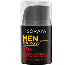 Soraya Men Energy energizujący krem przeciwzmarszczkowy 40+ 50 ml