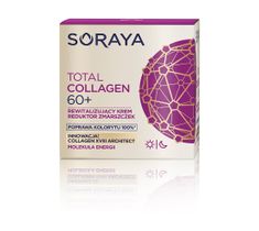 Soraya Total Collagen 60+ krem rewitalizujący - reduktor zmarszczek na dzień i noc  50 ml