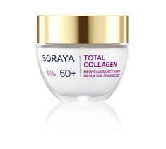 Soraya Total Collagen 60+ krem rewitalizujący - reduktor zmarszczek na dzień i noc  50 ml