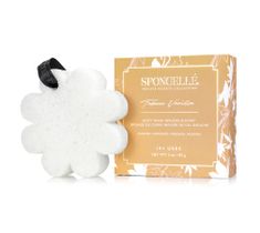 Spongelle Boxed Flower gąbka nasączona mydłem do mycia ciała Tobacco Vanilla