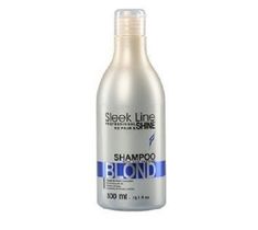 Stapiz Sleek Line Blond Shampoo szampon do włosów blond zapewniający platynowy odcień 300ml