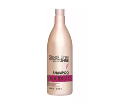 Stapiz Sleek Line Colour Shampoo szampon z jedwabiem do włosów farbowanych 1000ml