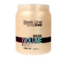 Stapiz Sleek Line Volume maska do włosów 1000 ml