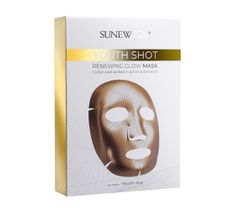 SunewMed+ Youth Shot Renewing Glow Mask rozświetlająca maska w płachcie 6x25g