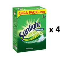 Sunlight Classic tabletki do zmywarki Citrus Fresh 4x100szt