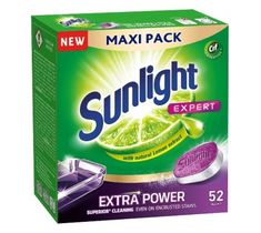 Sunlight Expert Extra Power All in 1 tabletki do zmywarki Lemon 80szt