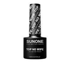 Sunone – UV/LED Gel Polish Top No Wipe top hybrydowy do paznokci (5 ml)