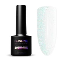 Sunone – UV/LED Gel Polish Top Shimmer top hybrydowy z drobinkami (5 ml)