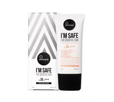 SUNTIQUE I'm Safe For Sensitive Skin SPF35+/PA+++ krem przeciwsłoneczny do skóry wrażliwej 50ml