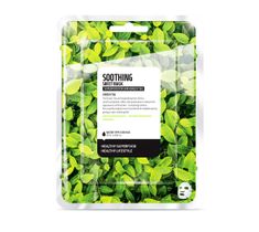 Superfood For Skin Soothing Sheet Mask - kojąca maseczka do twarzy Zielona Herbata 25 ml
