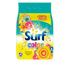 Surf Color Fruity Fiesta & Summer Flowers proszek do prania do koloru 3,9kg