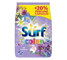 Surf Color Iris & Spring Rose proszek do prania do koloru 1,3kg