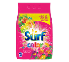 Surf Color Tropical Lily & Ylang Ylang proszek do prania do koloru 3,9kg